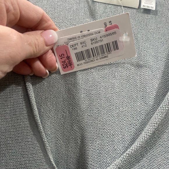 NWT light gray sweater - Picture 5 of 5